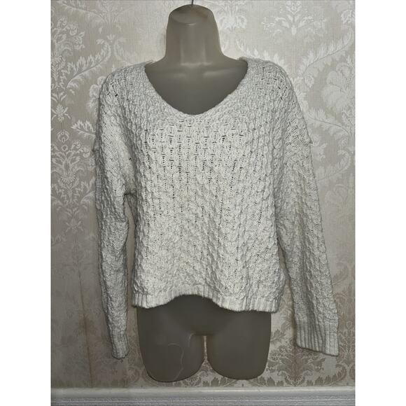 Anthropologie Pilcro 100% Cotton Long Sleeve Pullover Sweater Size XS - Picture 1 of 8